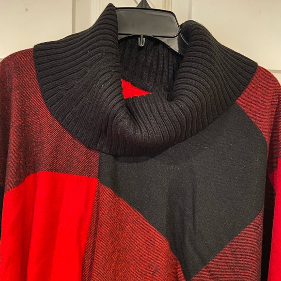 Talbots Cowl Neck Poncho - Picture 2 of 3